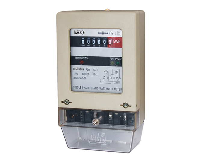 板前式安裝單相電子式電能表 LEM052XX