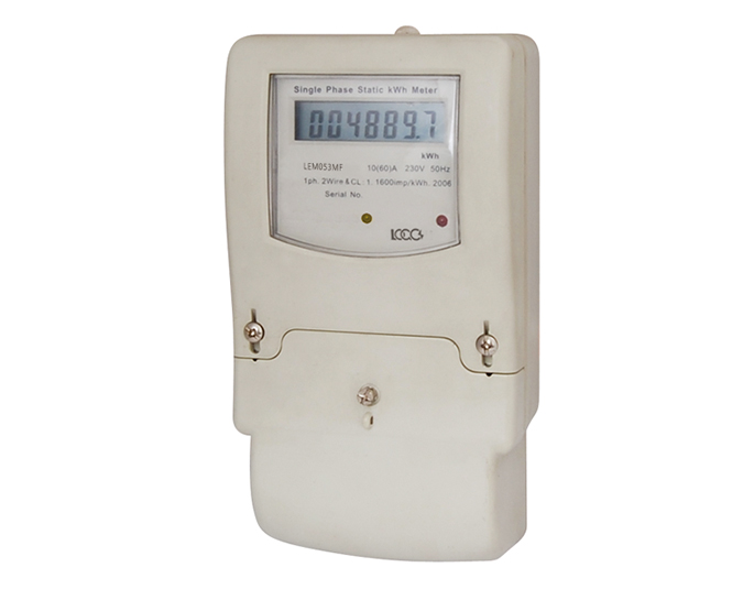板前式安裝單相電子式電能表 LEM053XX